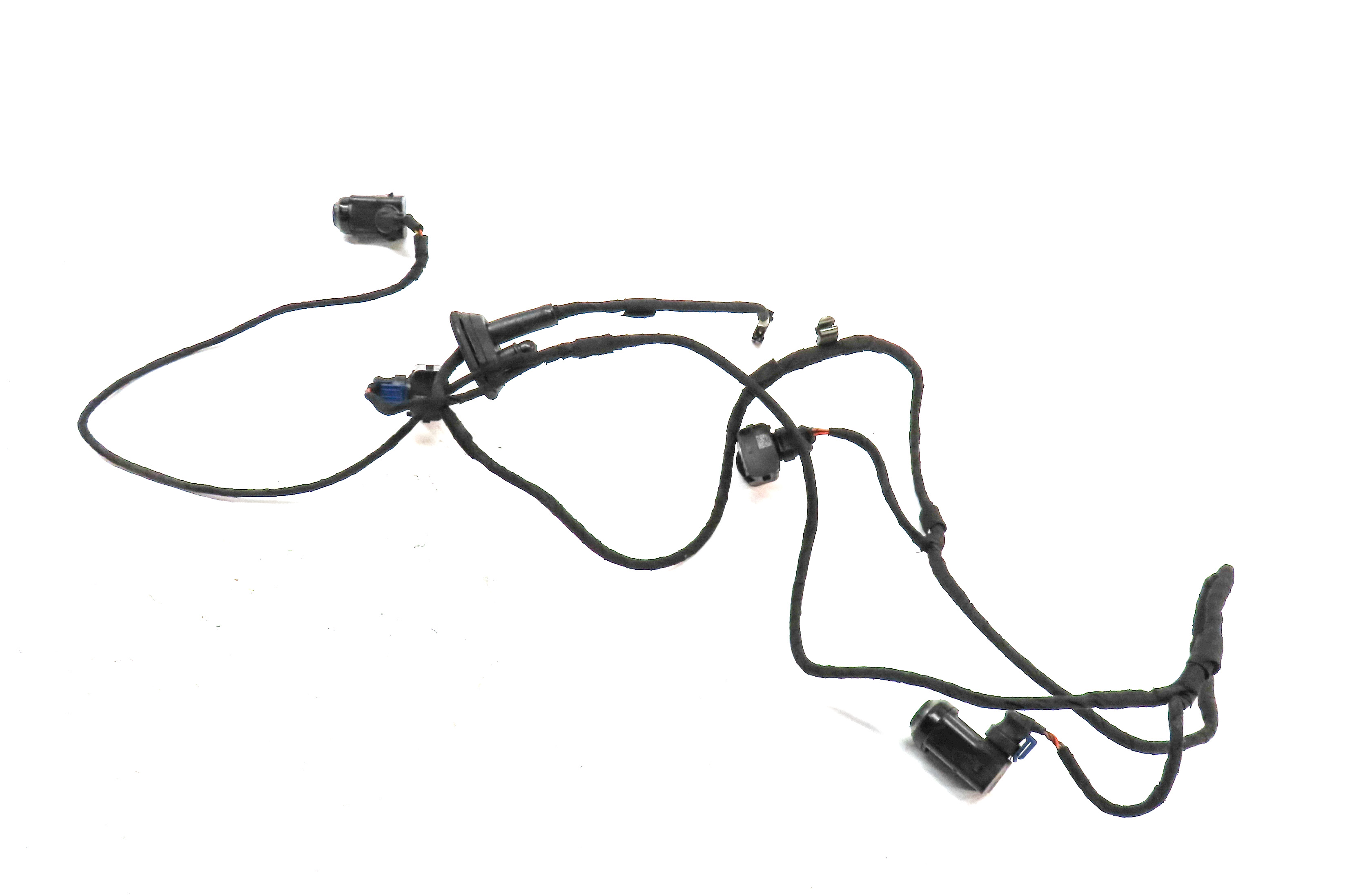 2008 MERCEDES GL450 (X164) REAR PARK ASSIST PDC SENSOR SET 4 (Black) & HARNESS — exact item pictured